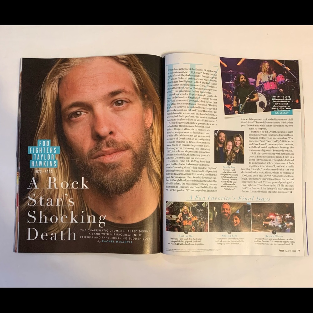 People Will Smith “Shock at the Oscars” Issue April 11, 2022 Magazine - Picture 5 of 6